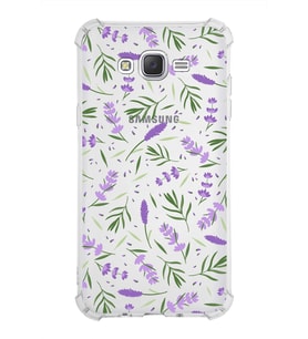 PrintiFy Samsung Galaxy J7 Uyumlu Water Color 3 Baskılı Şeffaf Köşe Korumalı Antişok Kılıf