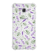 PrintiFy Samsung Galaxy J7 Uyumlu Water Color 3 Baskılı Şeffaf Köşe Korumalı Antişok Kılıf