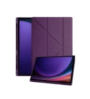 Samsung Galaxy Tab A11 Plus Kalemlikli Mars Tablet Kılıfı - Mürdüm