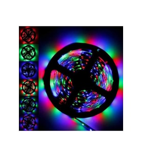 5 Mt Uzaktan Kumandalı RGB Gaming LED Şerit Işık, Çok Fonksiyonlu, Renkli Atmosfer