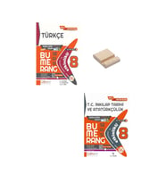LGS 8. Sınıf Bumerang Etkinlikli Defter Türkçe ve T.C. İnkılap Tarihi