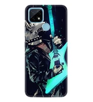 Realme C11 C21 C21Y C25Y C11 2021 Kılıf Desemli Silikon Dog Guitar 1789
