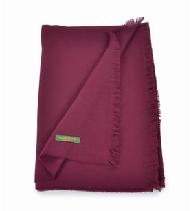 ELEGANSA Şıklığı ve Sıcaklığı Bir Arada Sunan Kaşmir Dokulu Omuz Atkısı - Lüks, Yumuşak ve Trendy! (Bordo)