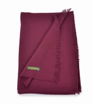 ELEGANSA Şıklığı ve Sıcaklığı Bir Arada Sunan Kaşmir Dokulu Omuz Atkısı - Lüks, Yumuşak ve Trendy! (Bordo)