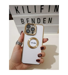 İphone 15 Pro Max Kamera Lensli Kılıf Modeli