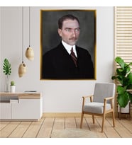 ÇERÇEVELİ ATATÜRK TABLO S791