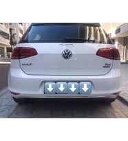 GOLF 7 KROM ARKA TAMPON CITASI 3 PARÇA (Gri)