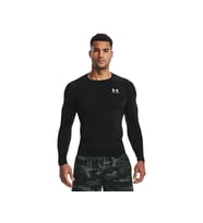 Under Armour Ua Hg Armour Comp Ls Erkek Antrenman Tişörtü 1361524-001 Siyah