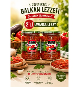 Rifat Minare Lutenitsa Kahvaltılık Tatlı Sos 530 gr 2 li