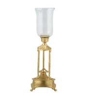 Vitale Franc Dekoratif Mumluk Gold 23x23x69 cm AK.IU0465