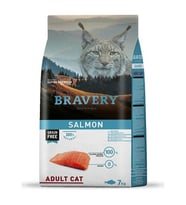 Bravery Tahılsız Somonlu Yetişkin Kedi Maması 7 Kg