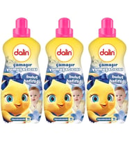 Dalin Çamaşır Yumuşatıcı 1500ML Bulut Hafifliği (Hipoalerjenik) (3 Lü Set)