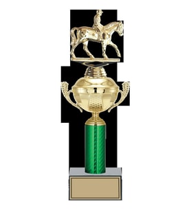 ODAK KUPA - Figürlü Kupalar - At / Binici Figürlü Kupalar FG-050 B - 38 cm