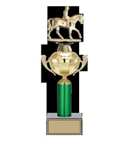 ODAK KUPA - Figürlü Kupalar - At / Binici Figürlü Kupalar FG-050 B - 38 cm