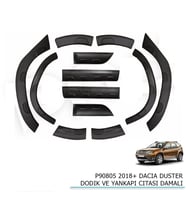 Dacia Duster Uyumlu Dodik Ve Yan Kapı Çıtası Dam 2018+ Parça