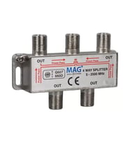 Mag 5-2500 Mhz 1/4 Splitter