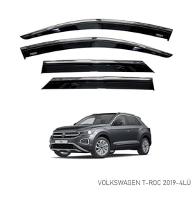 EKİCİLER VOLKSWAGEN T-ROC 2019 SONRASI KROMLU CAM RÜZGARLIĞI
