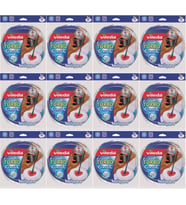 Vileda Turbo Yedek Mop Paspas Ucu (%100 Mikrofiber) (12 Li Set) (Beyaz)