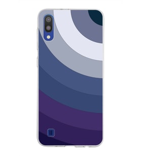 Samsung Galaxy M10 Kapak Renk Cümbüşü Tasarımlı Şeffaf Silikon Kılıf