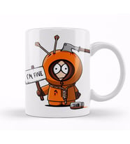 Kenny I'm Fine Kupa Bardak Porselen