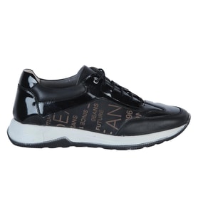 Dropland 8754 Syh Rgn Deri Erkek Sneaker Ayakkabı (Siyah)