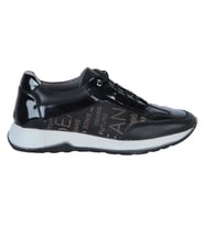 Dropland 8754 Syh Rgn Deri Erkek Sneaker Ayakkabı (Siyah)