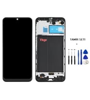 Tkgz - Samsung Galaxy M30 - SM-M305 Uyumlu Lcd Ekran Dokunmatik Servis ÇITALI + TAMİR SETİ