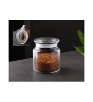 CAM KAPAKLI SLİKONLU KAVANOZ 0,50ML