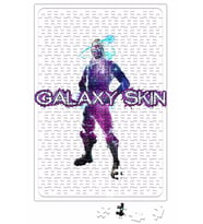 Fortnite Galaxy Skin Puzzle 240 Parça Yapboz