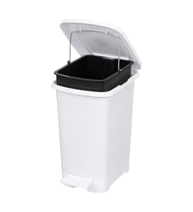 Pratik İç Kovalı Slim Pedallı 15 Litre Çöp Kovası