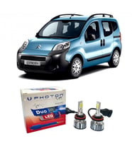Citroen Nemo Led Xenon Sis Far Ampulü H1 Duo Yeni Seri Beyaz 2007+