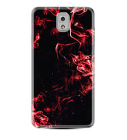 Samsung Note 3 4 5 8 9 20 Ultra 10 Lite Kılıf Desenli Silikon Red Smoke 1745