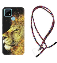 Realme C11 C21 C21Y C25Y C11 2021 Kılıf Boyun Asklı Rasta Silikon Leon 1323
