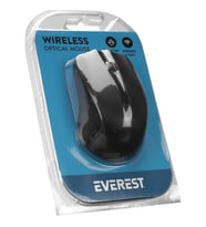 Everest SM-537 Siyah Usb Kablosuz Mouse