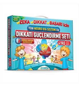 Dikkati Güçlendirme Seti - Anasınıfı – 4 Yaş Neuro-Via