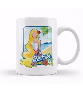 Barbie 02 Kupa Bardak Porselen