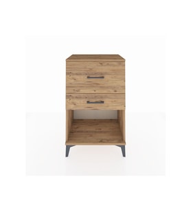 Hyperion Komodin 2 Çekmeceli 60x44x96 Çam-Çam