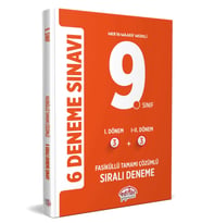 Editör Yayınları 9. Sınıf (3+3) Fasiküllü Tamamı Çözümlü 6 Deneme Sınavı
