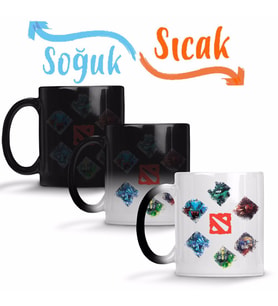 Herois Dota 2 Sihirli Kupa Bardak Porselen