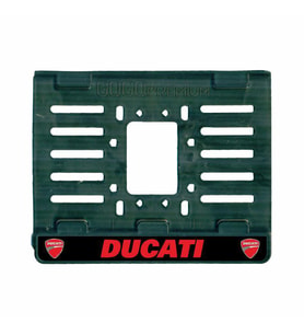 UNİVERSAL DUCATI I APP PLASTİK KIRILMAZ PLAKALIK KIMIZI
