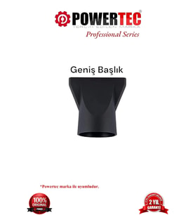 Geniş Fön Başlığı TR-601/TR-701/TR-801/TR-901 Uyumlu