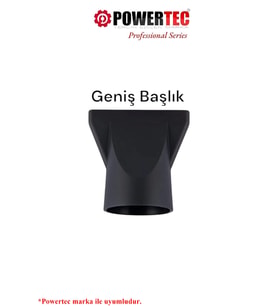 Geniş Fön Başlığı TR-601/TR-701/TR-801/TR-901 Uyumlu