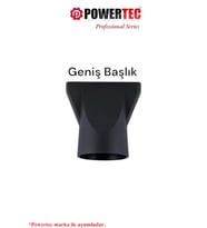 Geniş Fön Başlığı TR-601/TR-701/TR-801/TR-901 Uyumlu