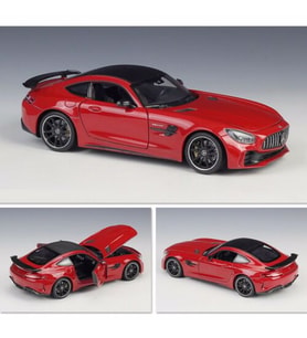Welly Mercedes AMG GT R 1/24 Kırmızı Model Araba