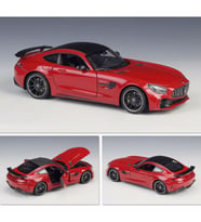 Welly Mercedes AMG GT R 1/24 Kırmızı Model Araba