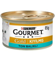 Gourmet Gold Kıyılmış Ton Balıklı Konserve Kedi Maması 85 Gr