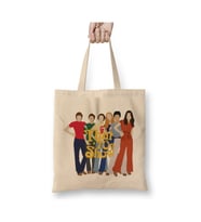 That 70s Show Beyaz Bez Çanta Uzun Saplı Alışveriş Çantası Plaj Çantası