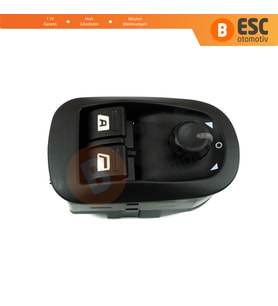 Peugeot Citroen Fiat için Ayna Ayarlı Cam Açma Düğmesi 6554.WA