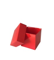 Komple Karton Kutu 5X5X5 CM (50 Adet)  Kırmızı