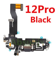 Tkgz İPhone 12 PRO FULL Şarj Soketi (SİYAH)